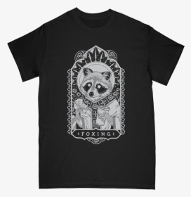 Raccoon Pope Tee - Illustration, HD Png Download, Free Download