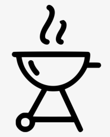 Grill Charcoal Barbecue Bbq - Bbq Icon Png, Transparent Png, Free Download