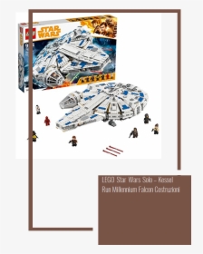Lego Star Wars Solo Kessel Run Millennium Falcon Costruzioni - Lego Star Wars, HD Png Download, Free Download