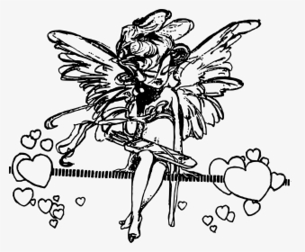 Lady Cupid Clip Arts - Illustration, HD Png Download, Free Download