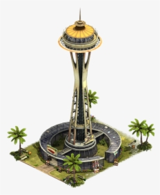 Forge Of Empires Space Needle, HD Png Download, Free Download
