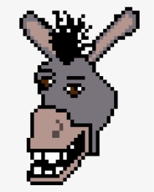 Pixel Art Donkey , Png Download - Shrek Donkey Pixel Art, Transparent Png, Free Download