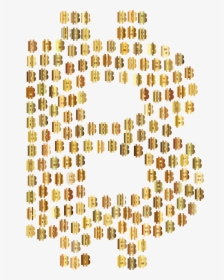 Prismatic Bitcoin Logo Fractal 3 Clip Arts - Design Of Logo Bitcoin, HD Png Download, Free Download