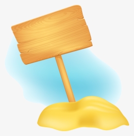 Beach Sign Png - Chair, Transparent Png, Free Download