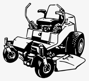 Lawn Mower Zero Turn Mower Clipart Clipart Kid - Riding Lawn Mower Clipart, HD Png Download, Free Download
