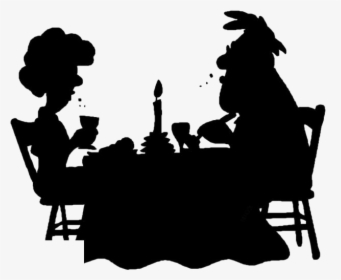 Dating Couple Png Transparent Images - Silhouette, Png Download, Free Download