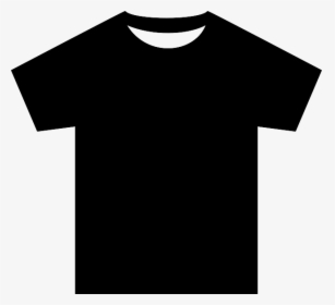 T-shirt Icon Svg Clip Arts - Black T Shirt Icon Png, Transparent Png, Free Download