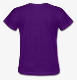 Womens Purple T Shirt, HD Png Download, Free Download