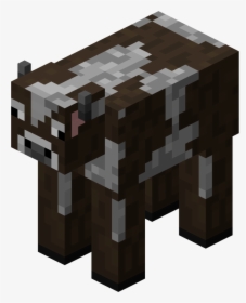 File - Bull - Minecraft Mooshroom Transparent Background, HD Png Download, Free Download