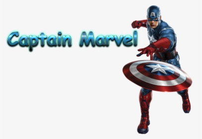 Captain Marvel Png Images Download - Iron Man Captain America Avengers, Transparent Png, Free Download
