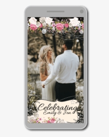 Snapchat Wedding Filter, HD Png Download, Free Download
