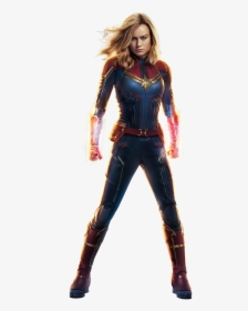 Captain Marvel Full Suit, HD Png Download, Free Download