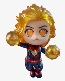 Captain Marvel Cosbaby Bobblehead, HD Png Download, Free Download