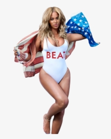 Beyonce Png - Beyonce Red White And Blue, Transparent Png, Free Download