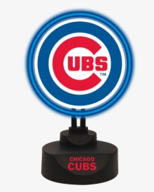 Chicago Cubs Team Logo Neon - Svg Chicago Cubs Png, Transparent Png, Free Download