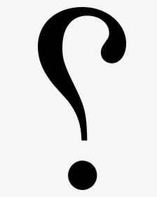 Irony Punctuation Interrobang Exclamation Mark - Backwards Question Mark, HD Png Download, Free Download