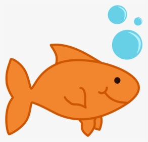 Fish Goldfish Blank Card Printable And Free Matching - Goldfish Clipart Gif, HD Png Download, Free Download