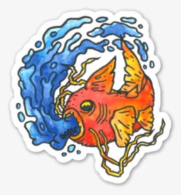 Goldfish Sticker, HD Png Download, Free Download