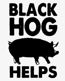 Black Hog Brewing Unveils A New Charity Wing, Black - Black Hog Brewing Logo, HD Png Download, Free Download