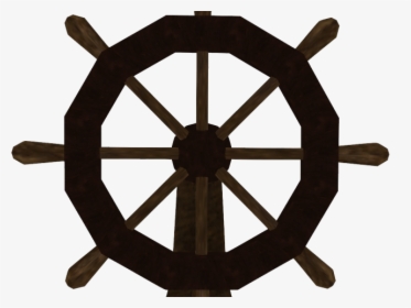 Pirates Of The Caribbean Clipart Compass Rose - Ships Wheel Compass Rose, HD Png Download, Free Download