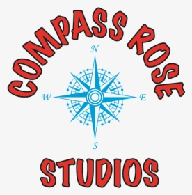 Compass Rose Studios - Знак Компаса На Картах, HD Png Download, Free Download