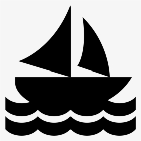Sailboat Computer Icons Sailing Ship - Sailing Icon, HD Png Download, Free Download