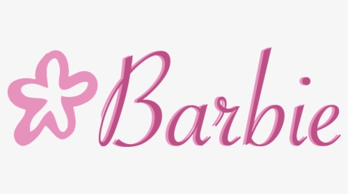 Barbie Florwers Png Logo - Calligraphy, Transparent Png, Free Download