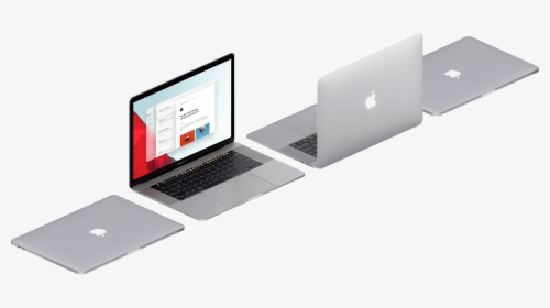 Macbook Pro Mockup Free Isometric, HD Png Download, Free Download