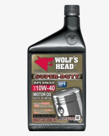 Wolf 10w40 Qt - Wolf's Head Oil, HD Png Download, Free Download
