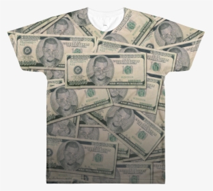 Image Of Yeezy Million Dollar Bill Shirt - Cash, HD Png Download, Free Download