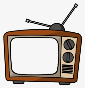 In The Mean Time Watch A Little Television, Literally - Transparent Background Television Cartoon, HD Png Download, Free Download