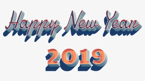 Happy New Year 2019 Png Transparent Image - Transparent Navratri Logo Png, Png Download, Free Download