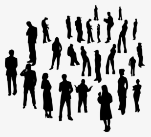 Transparent Crowd Of People Png - American Depression People Silhouettes, Png Download, Free Download