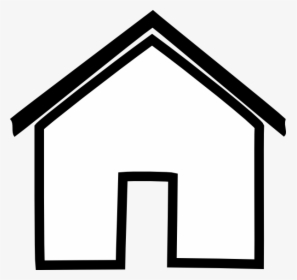 Transparent House Clipart - House Outline Clipart, HD Png Download, Free Download