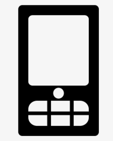 Smartphone Mobile Icon Free - Mobile Symbol In Png, Transparent Png, Free Download