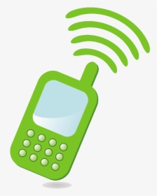 Green Mobile Phone Icon, HD Png Download, Free Download