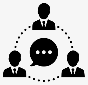 Group People Communication Message Talk - Communication Icon Png, Transparent Png, Free Download