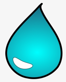 Water Drop - Dibujo De Una Gota De Agua, HD Png Download, Free Download
