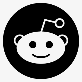 Jpg Black And White Download Social Logo Character - Reddit Logos, HD Png Download, Free Download