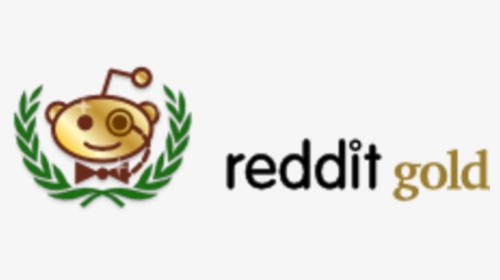 Reddit Gold Text Food Logo - Default Reddit, HD Png Download, Free Download