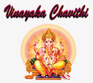 Vinayaka Chavithi Png - Lord Ganesh With Rat, Transparent Png, Free Download