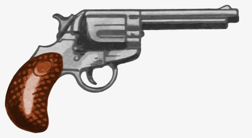 Uberti Single Action Revolver - Western Revolver Clip Art, HD Png Download, Free Download