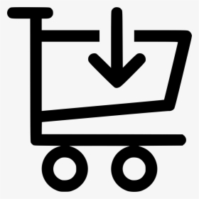Ecommerce Cart Download Png Clipart , Png Download - Icon Cart Png White Outline, Transparent Png, Free Download