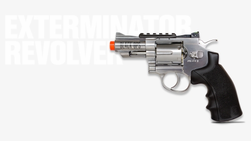 Exterminator Full Metal Revolver - Revolver Pellet Gun, HD Png Download, Free Download