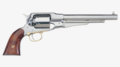 1858 New Army Revolver , Png Download - Remington 1858 New Army Target, Transparent Png, Free Download