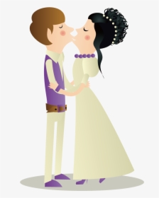 Kissing Couple Png Download - Kiss, Transparent Png, Free Download