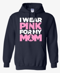 Breast Cancer T-shirt For Kids I Wear Pink For My Mom - Shirt, HD Png Download, Free Download