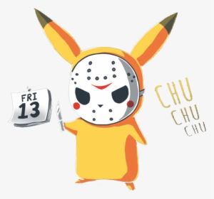Filter[filter] Friday The 13th Pikachu - Cute Friday The 13th, HD Png Download, Free Download