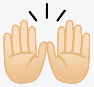 Raising Hands Emoji Png, Transparent Png, Free Download