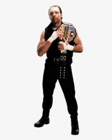 Dean Ambrose Us Champion By The Rocker 69-d67t2og - Wwe Dean Ambrose United States Championship, HD Png Download, Free Download